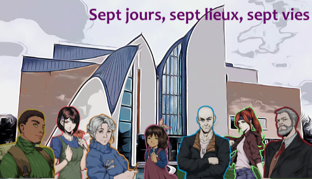 Sept jours, sept lieux, sept vies Steam capsule image