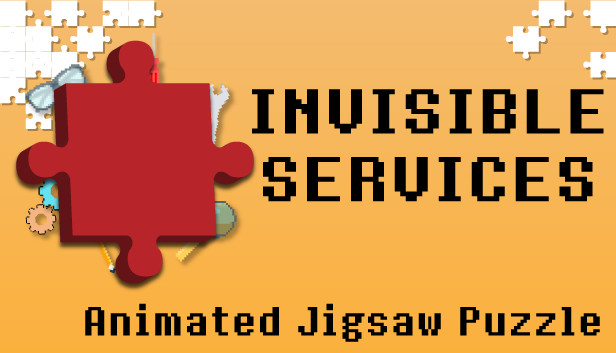 Invisible Services - Pixel Art Jigsaw Puzzle Steam capsule image