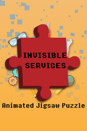 Invisible Services - Pixel Art Jigsaw Puzzle cover art