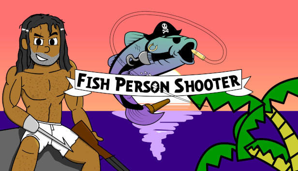 Fish Person Shooter Steam capsule image