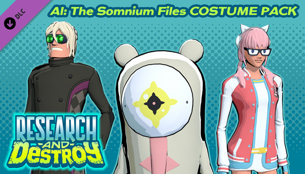 RESEARCH and DESTROY - AI: The Somnium Files Costume Pack Steam capsule image