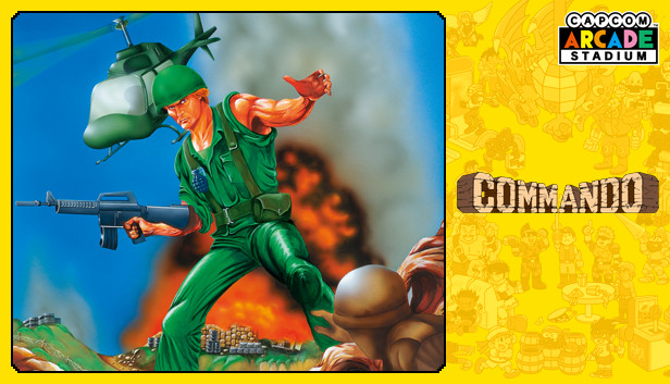 Capcom Arcade Stadium:COMMANDO Steam capsule image