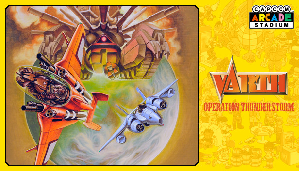 Capcom Arcade Stadium：VARTH - Operation Thunderstorm - Steam capsule image