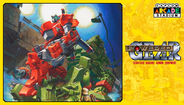 Capcom Arcade Stadium:Powered Gear - Strategic Variant Armor Equipment - Steam capsule image