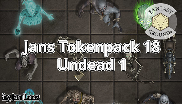 Fantasy Grounds - Jans Tokenpack 18 - Undead 1 Steam capsule image
