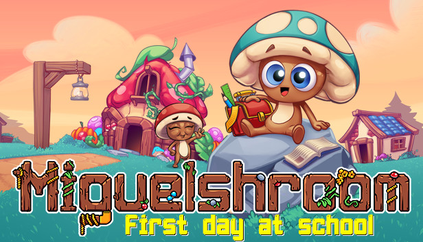 Miguelshroom: First day at school Steam capsule image