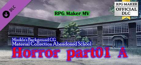 RPG Maker MV - Minikle's Background CG Material Collection Abandoned School  Horror part01 A header image