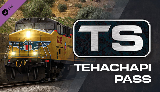 Train Simulator: Tehachapi Pass: Mojave - Bakersfield Route Add-On Steam capsule image