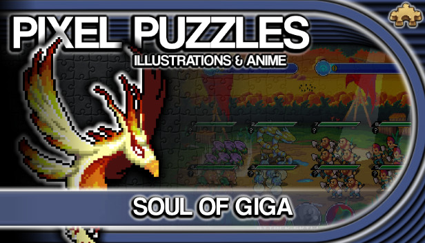 Pixel Puzzles Illustrations & Anime - Jigsaw Pack: Soul Of Giga Steam capsule image