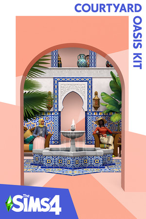 The Sims™ 4 Courtyard Oasis Kit