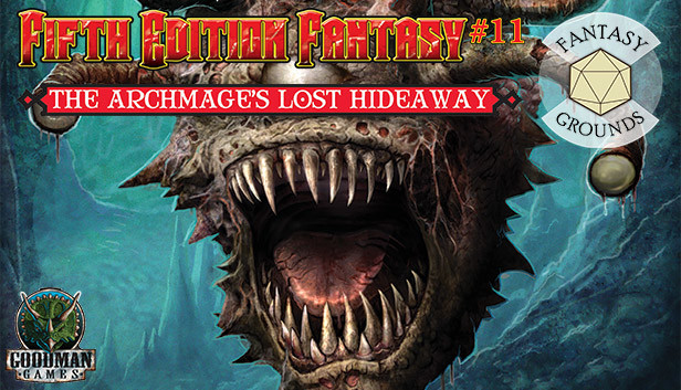 Fantasy Grounds - Fifth Edition Fantasy #11: The Archmage's Lost Hideaway Steam capsule image