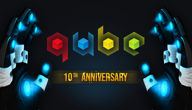 Q.U.B.E. 10th Anniversary Steam capsule image