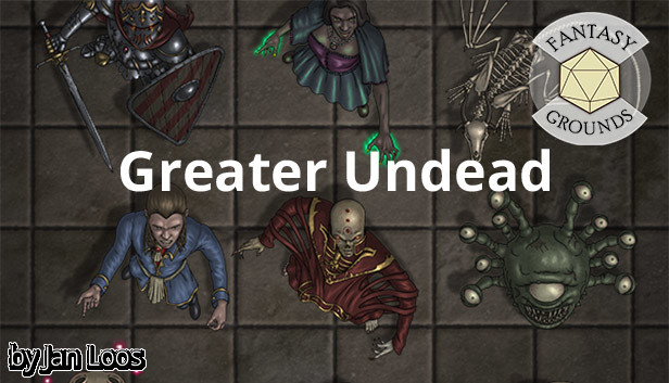 Fantasy Grounds - Jans Tokenpack 21 - Greater Undead Steam capsule image