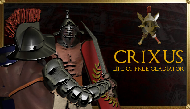 CRIXUS: Life of free Gladiator Steam capsule image