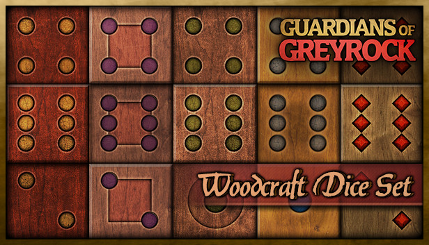 Guardians of Greyrock - Dice Pack: Woodcraft Set Steam capsule image