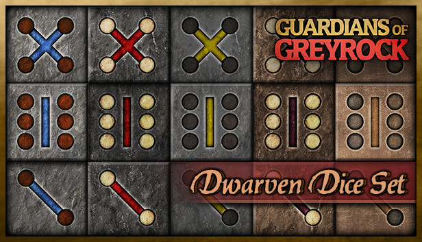 Guardians of Greyrock - Dice Pack: Dwarven Set Steam capsule image