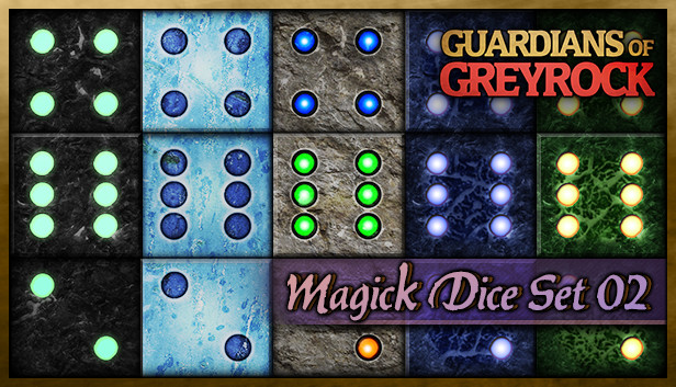 Guardians of Greyrock - Dice Pack: Magick Set 02 Steam capsule image