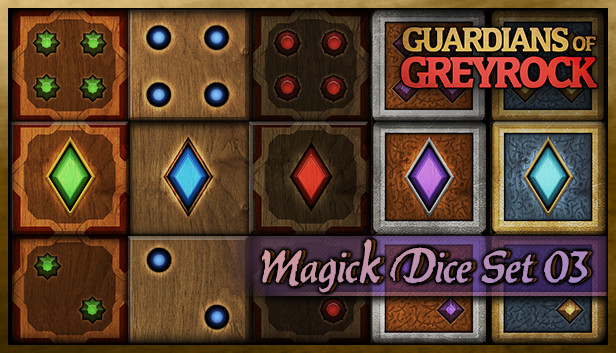 Guardians of Greyrock - Dice Pack: Magick Set 03 Steam capsule image