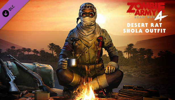 Zombie Army 4: Desert Rat Shola Outfit Steam capsule image