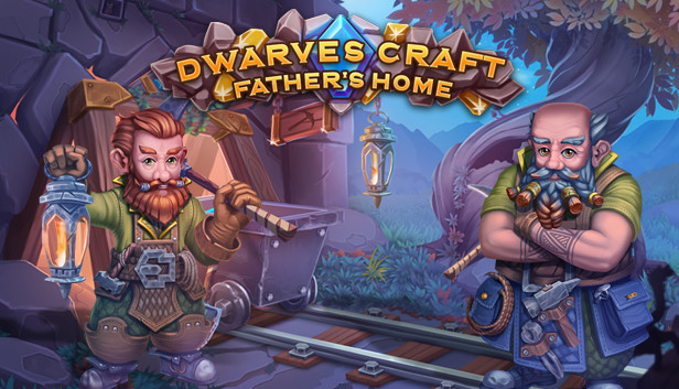 Dwarves Craft. Father's home Steam capsule image