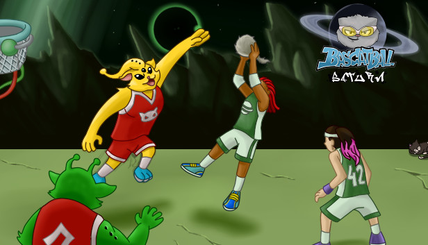 BasCatball Saturn: Basketball & Cat Steam capsule image