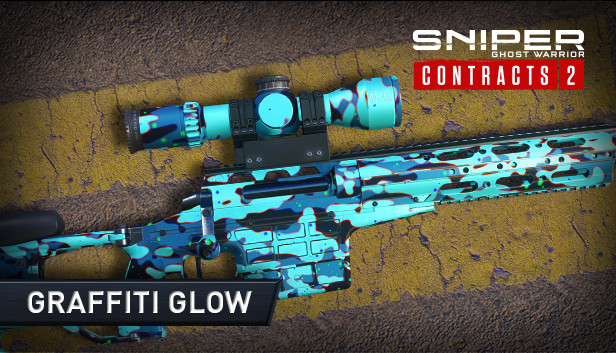 Sniper Ghost Warrior Contracts 2 - Graffiti Glow Skin Steam capsule image