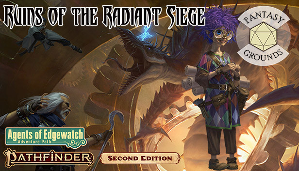 Fantasy Grounds - Pathfinder 2 RPG - Agents of Edgewatch AP 6: Ruins of the Radiant Siege Steam capsule image
