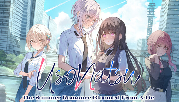 UsoNatsu ~The Summer Romance Bloomed From A Lie~ Steam capsule image