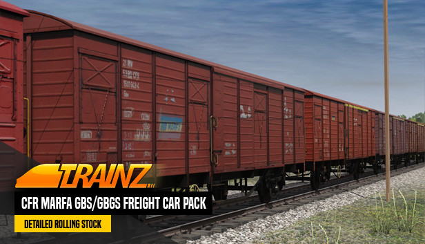 Trainz 2019 DLC - CFR Marfa Gbs/Gbgs freight car pack Steam capsule image