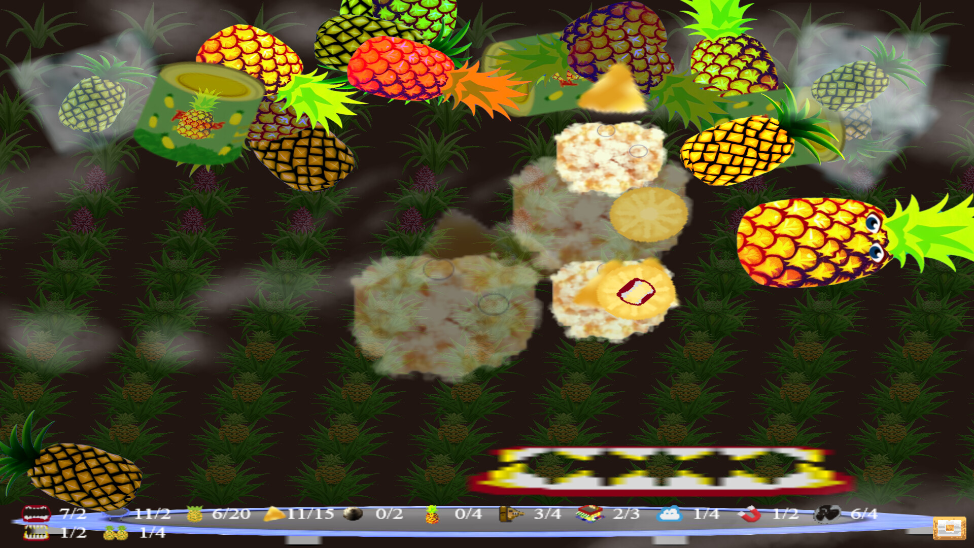 Pineapple game. Pineapple game