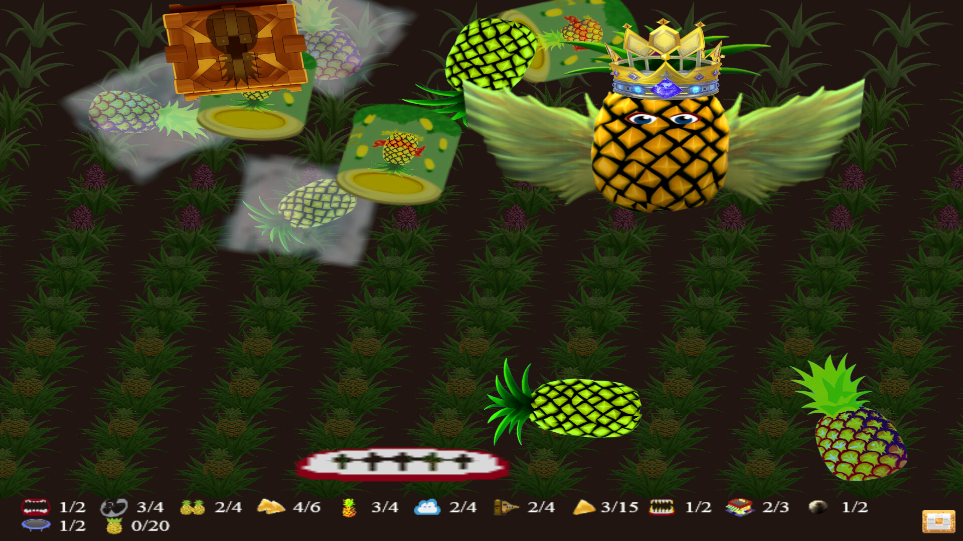 Pineapple game. Pineapple game