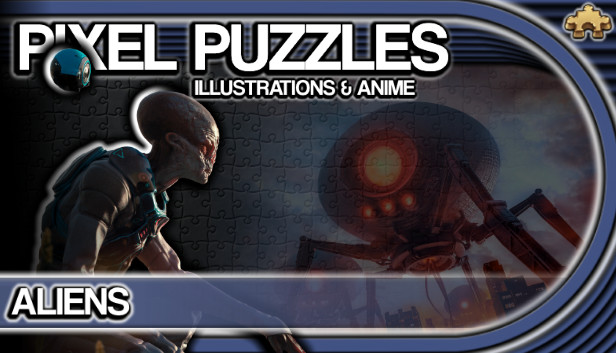 Pixel Puzzles Illustrations & Anime - Jigsaw Pack: Aliens Steam capsule image