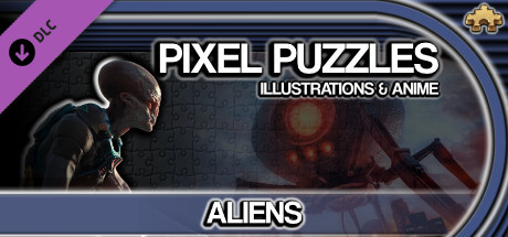Pixel Puzzles Illustrations &amp; Anime - Jigsaw Pack: Aliens