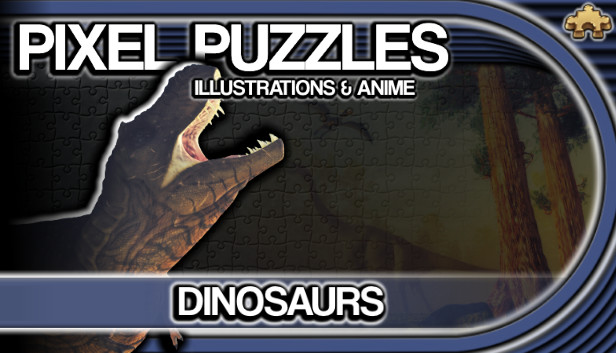 Pixel Puzzles Illustrations & Anime - Jigsaw Pack: Dinosaurs Steam capsule image