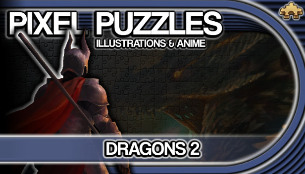 Pixel Puzzles Illustrations & Anime - Jigsaw Pack: Dragons 2 Steam capsule image