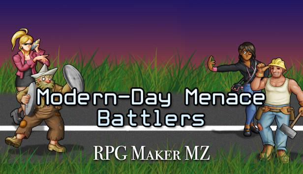 RPG Maker MZ - Modern Day Menace Battlers Steam capsule image