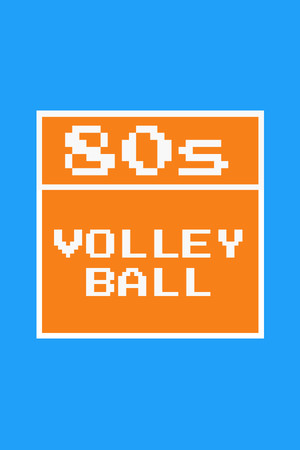80s Volleyball cover art