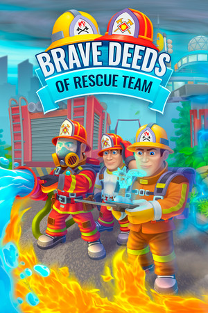 Carátula de Brave Deeds of Rescue Team