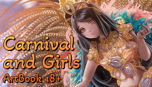 Carnival and Girls - Artbook 18+ Steam capsule image