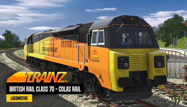 Trainz 2019 DLC - British Rail Class 70 - Colas Rail Steam capsule image