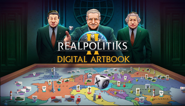 Realpolitiks II Digital Artbook Steam capsule image