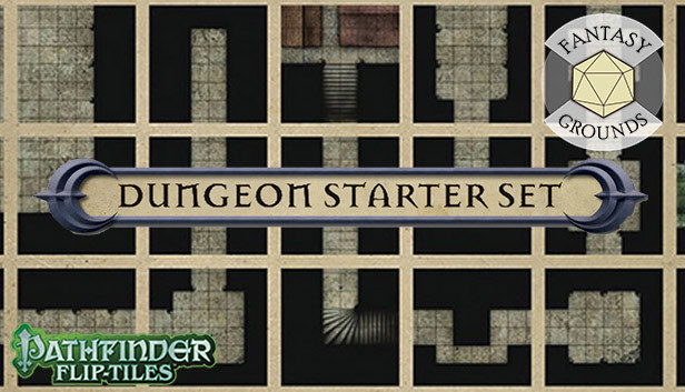 Fantasy Grounds - Pathfinder RPG - Pathfinder Flip-Tiles: Dungeon Starter Set Steam capsule image