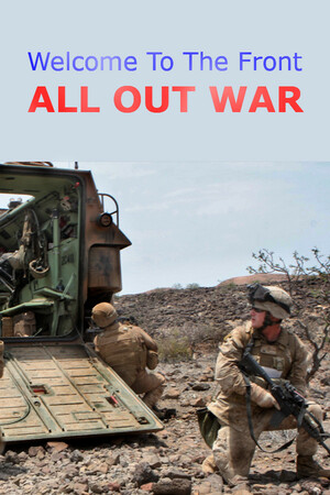 ALL OUT WAR : Welcome To The Front cover art