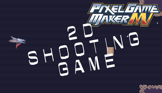 Pixel Game Maker MV -2D Side-scroller Shooting Game Sample Project Steam capsule image