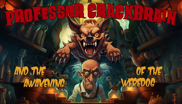 Professor Crackbrain - And the awakening of the weredog Steam capsule image