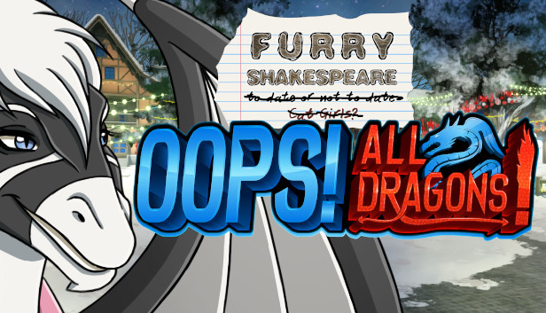 Furry Shakespeare: Oops! All Dragons! Steam capsule image