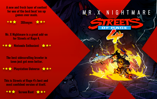 Streets of Rage 4''s 'Mr X Nightmare' is a dream not a nightmare
