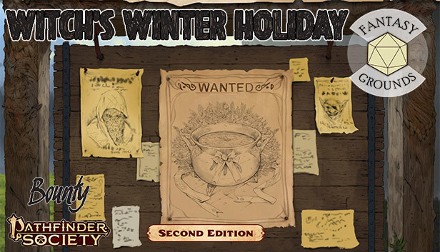 Fantasy Grounds - Pathfinder RPG - Pathfinder Bounty #5: Witch's Winter Holiday Steam capsule image