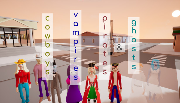 Cowboys, Vampires, Pirates & Ghosts Steam capsule image