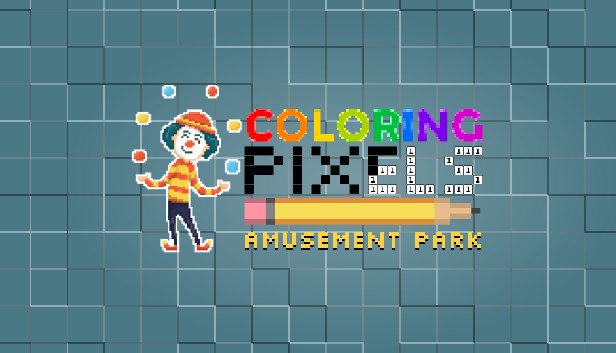 Coloring Pixels - Amusement Park Pack Steam capsule image